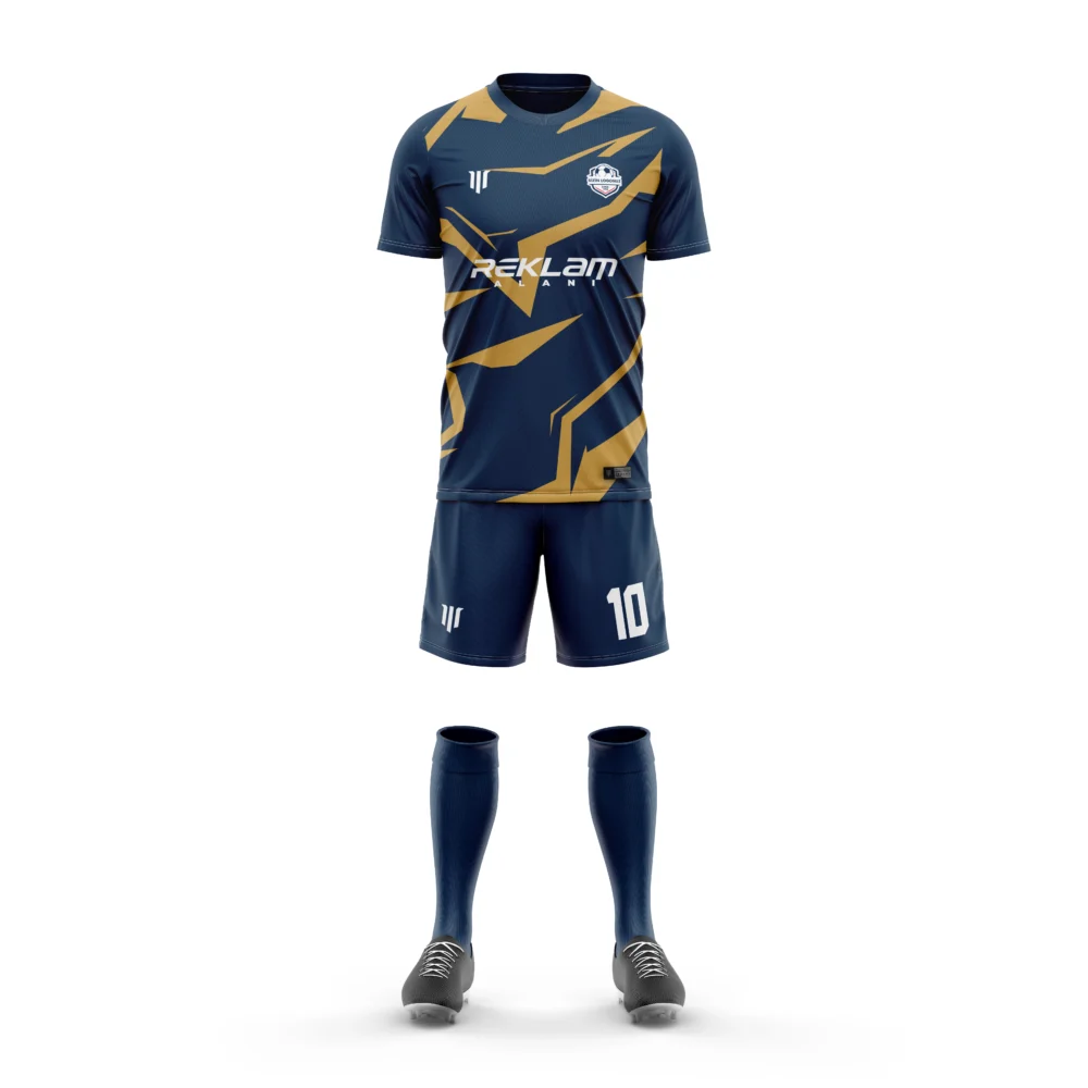 Marinspor Futbol Forma F054 Lacivert-Gold