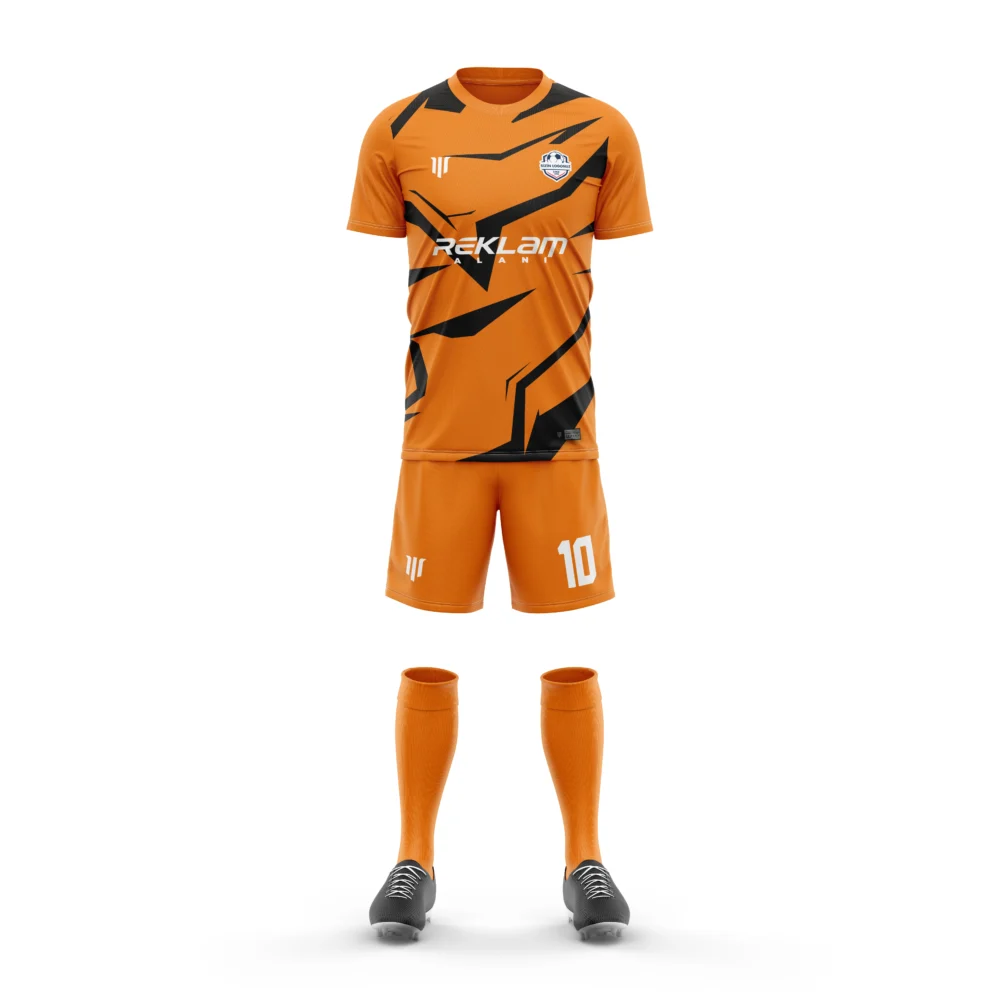 Marinspor Futbol Forma F054 Turuncu-Siyah