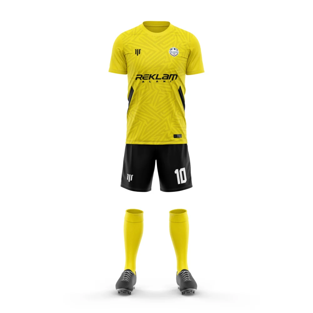 Marinspor Futbol Forma F056 Sarı-Siyah