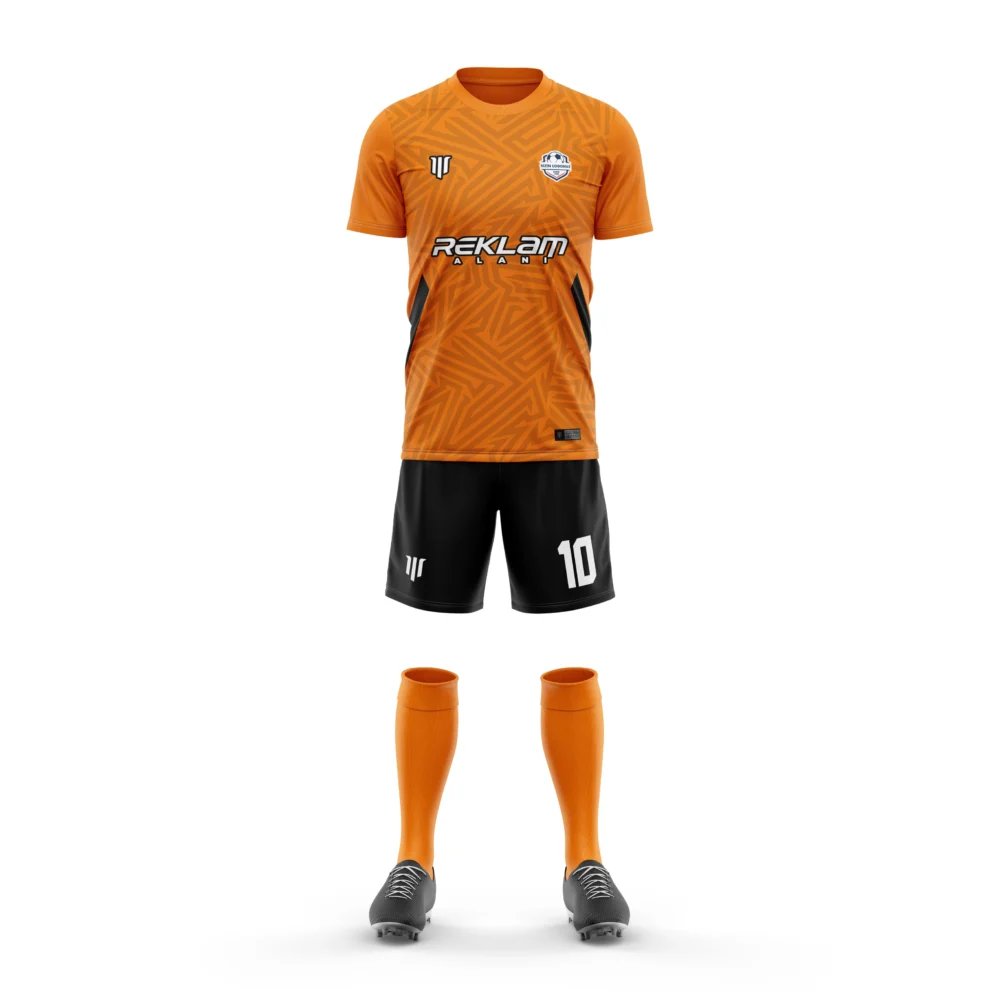 Marinspor Futbol Forma F056 Turuncu-Siyah