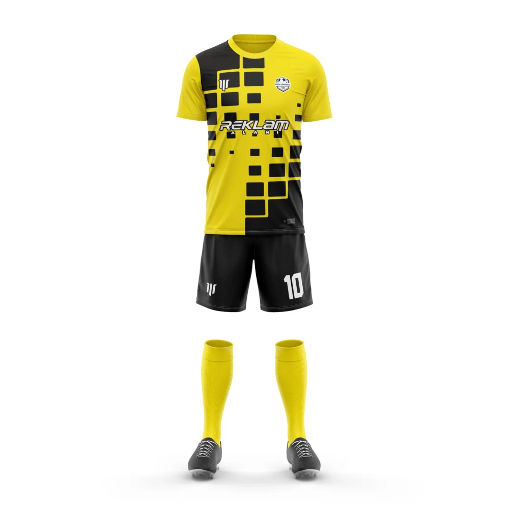 Marinspor Futbol Forma F057 Sarı-Siyah