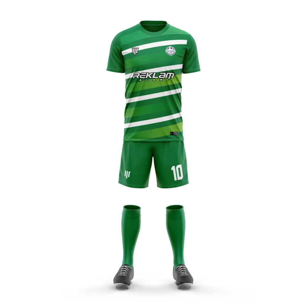 Marinspor Futbol Forma F058 Yeşil-Beyaz