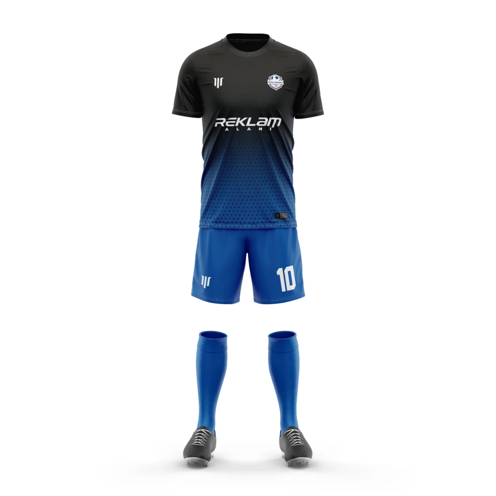 Marinspor Futbol Forma F059 Mavi-Siyah