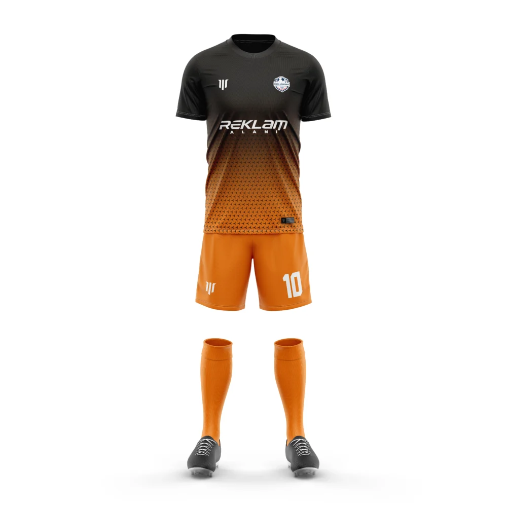 Marinspor Futbol Forma F059 Turuncu-Siyah