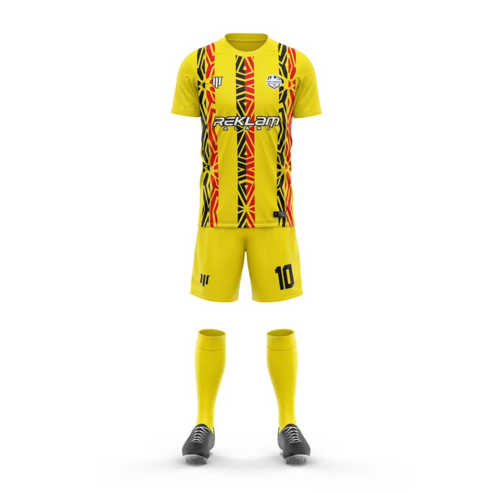 Marinspor Futbol Forma F062 Sarı-Siyah-Kırmızı