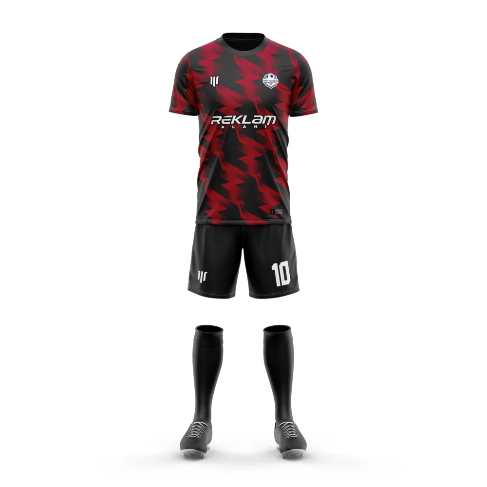 Marinspor Futbol Forma F063 Bordo-Siyah