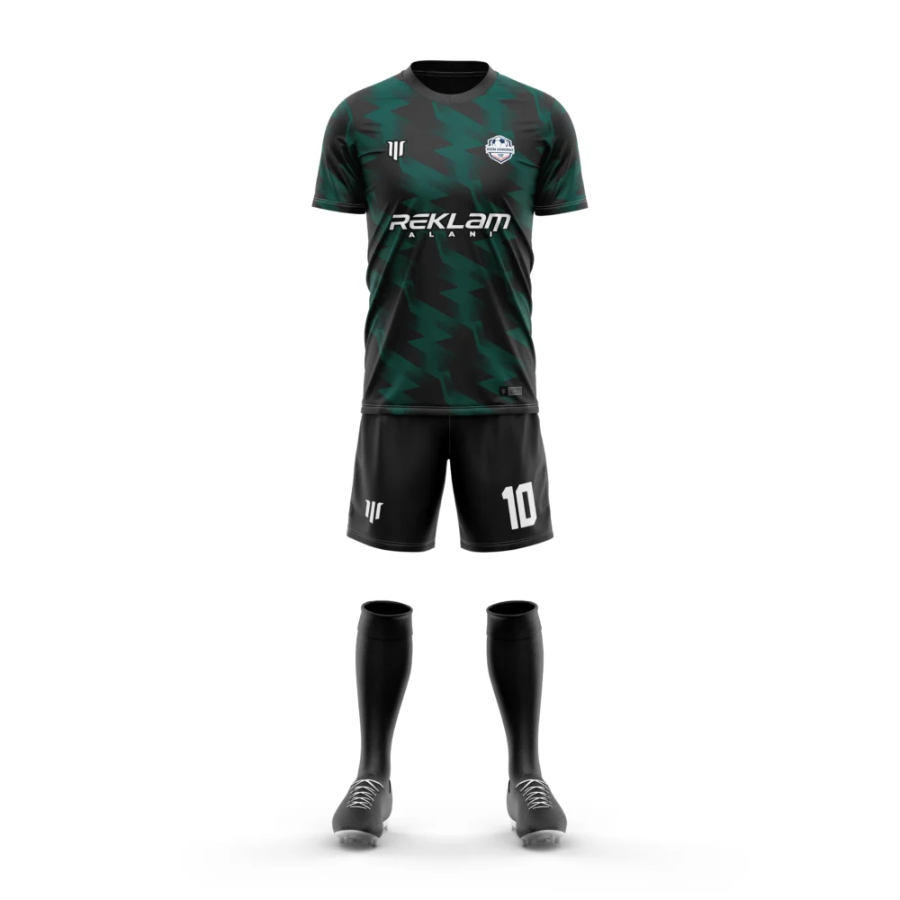 Marinspor Futbol Forma F063 Yeşil-Siyah