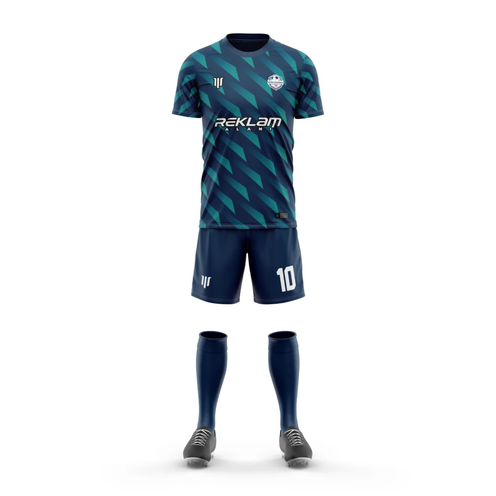 Marinspor Futbol Forma F064 Lacivert-Yeşil
