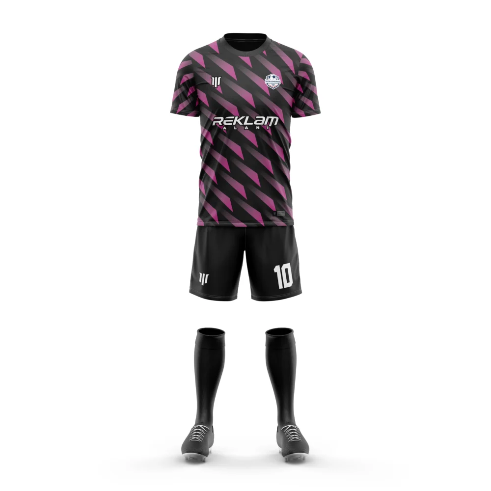 Marinspor Futbol Forma F064 Pembe-Siyah