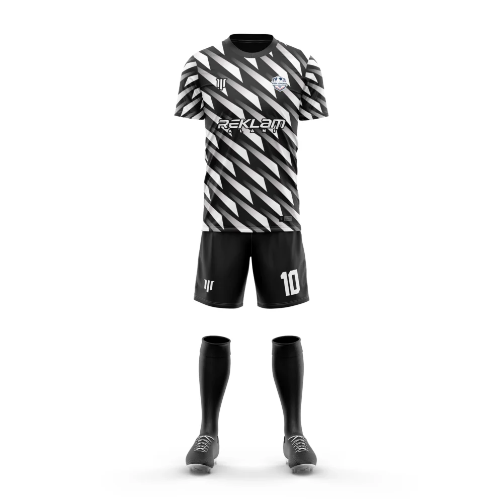 Marinspor Futbol Forma F064 Siyah-Beyaz