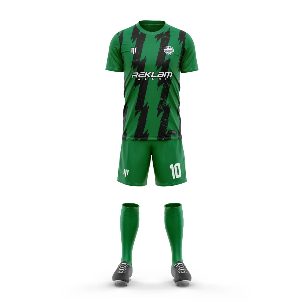 Marinspor Futbol Forma F066 Yeşil-Siyah