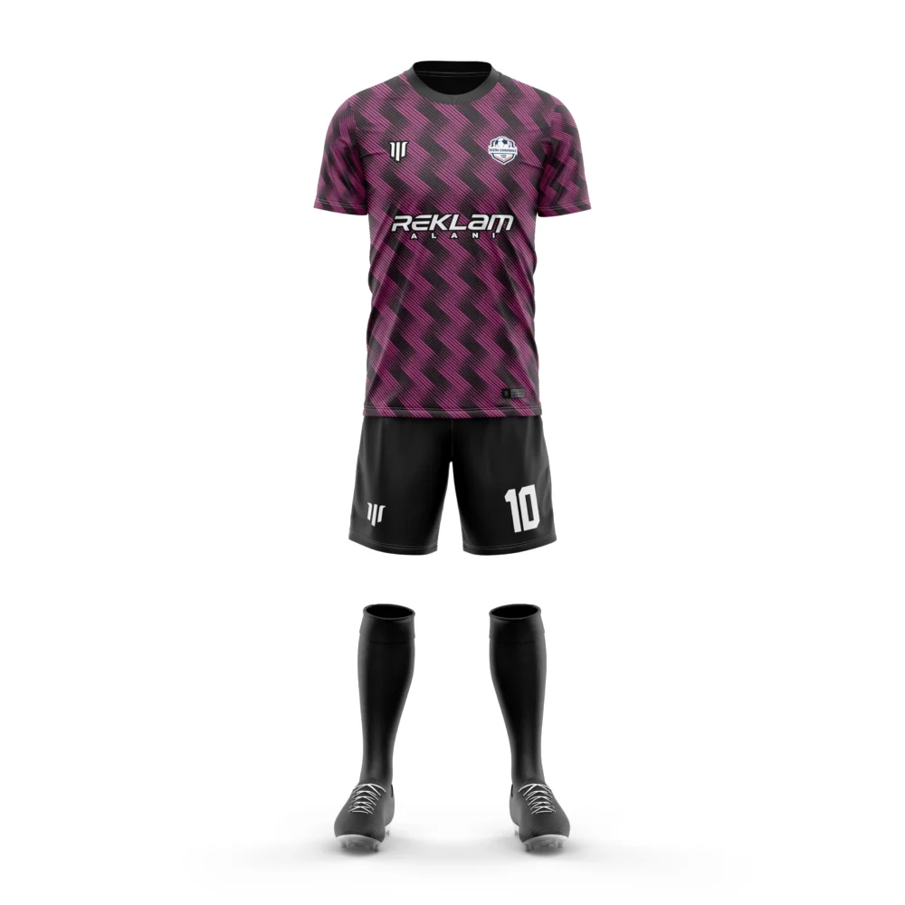 Marinspor Futbol Forma F071 Pembe-Siyah