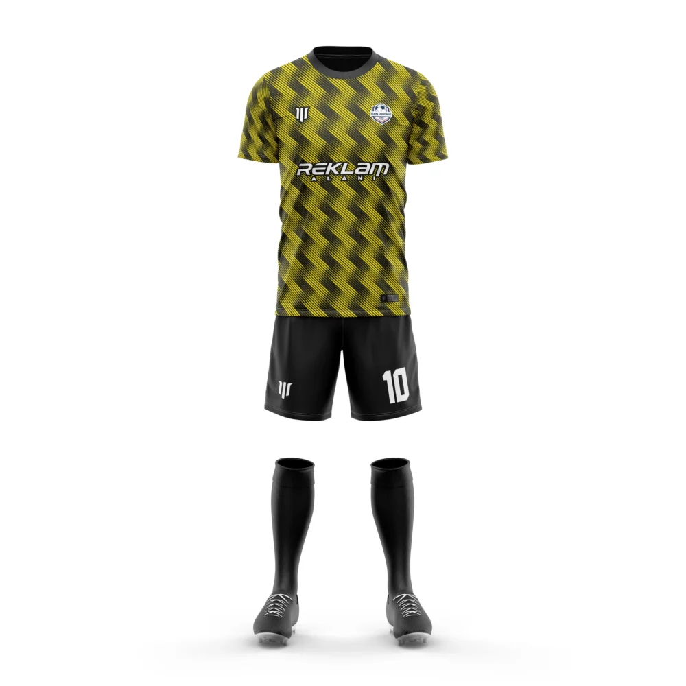 Marinspor Futbol Forma F071 Sarı-Siyah
