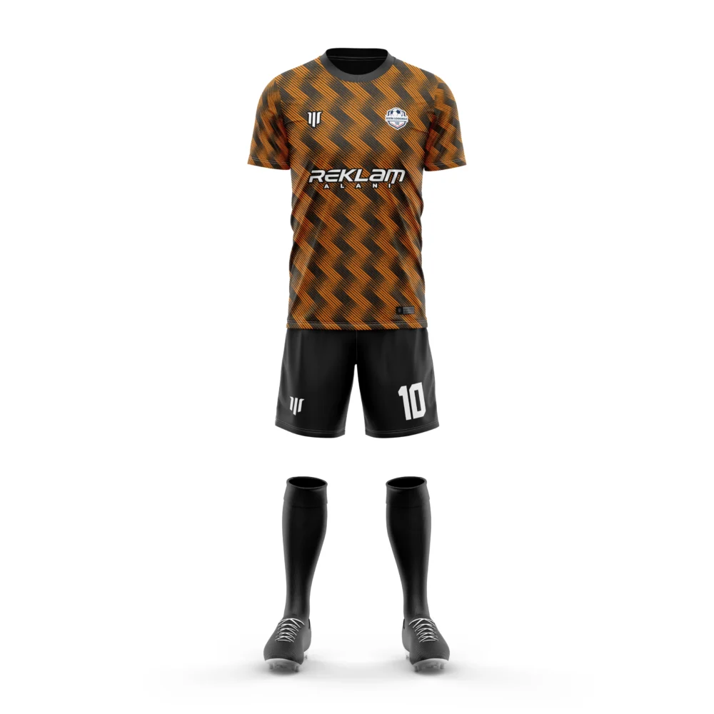 Marinspor Futbol Forma F071 Turuncu-Siyah