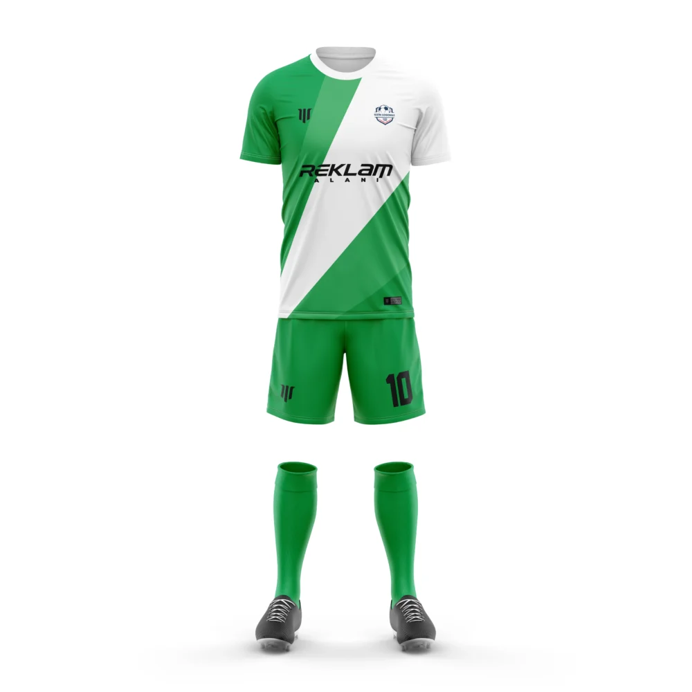 Marinspor Futbol Forma F072 Yeşil-Beyaz