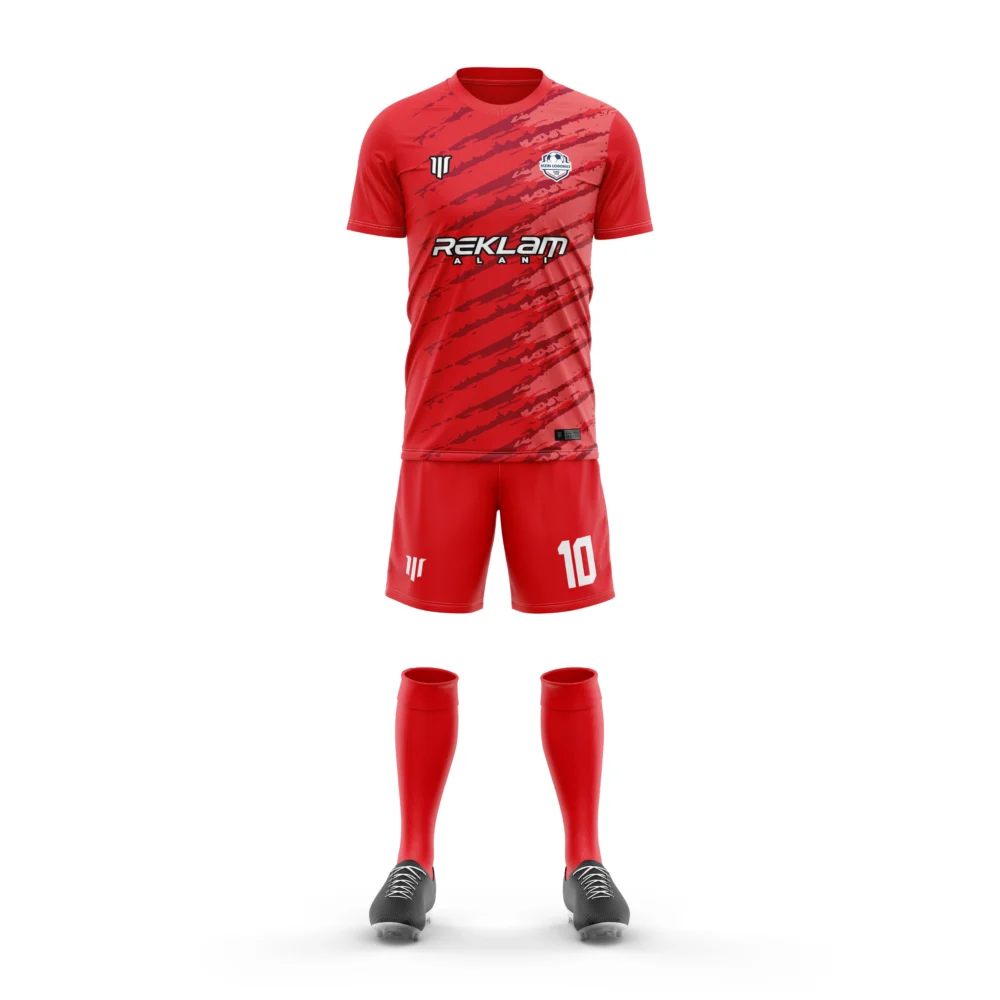 Marinspor Futbol Forma F073 Kırmızı-Bordo