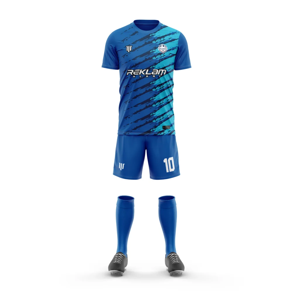 Marinspor Futbol Forma F073 Mavi-Turkuaz