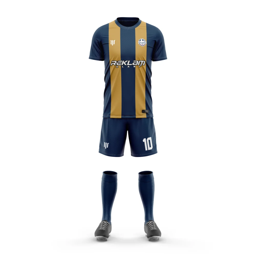Marinspor Futbol Forma F074 Lacivert-Gold