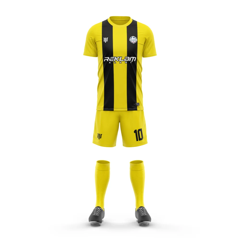 Marinspor Futbol Forma F074 Sarı-Siyah