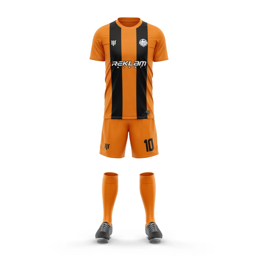 Marinspor Futbol Forma F074 Turuncu-Siyah