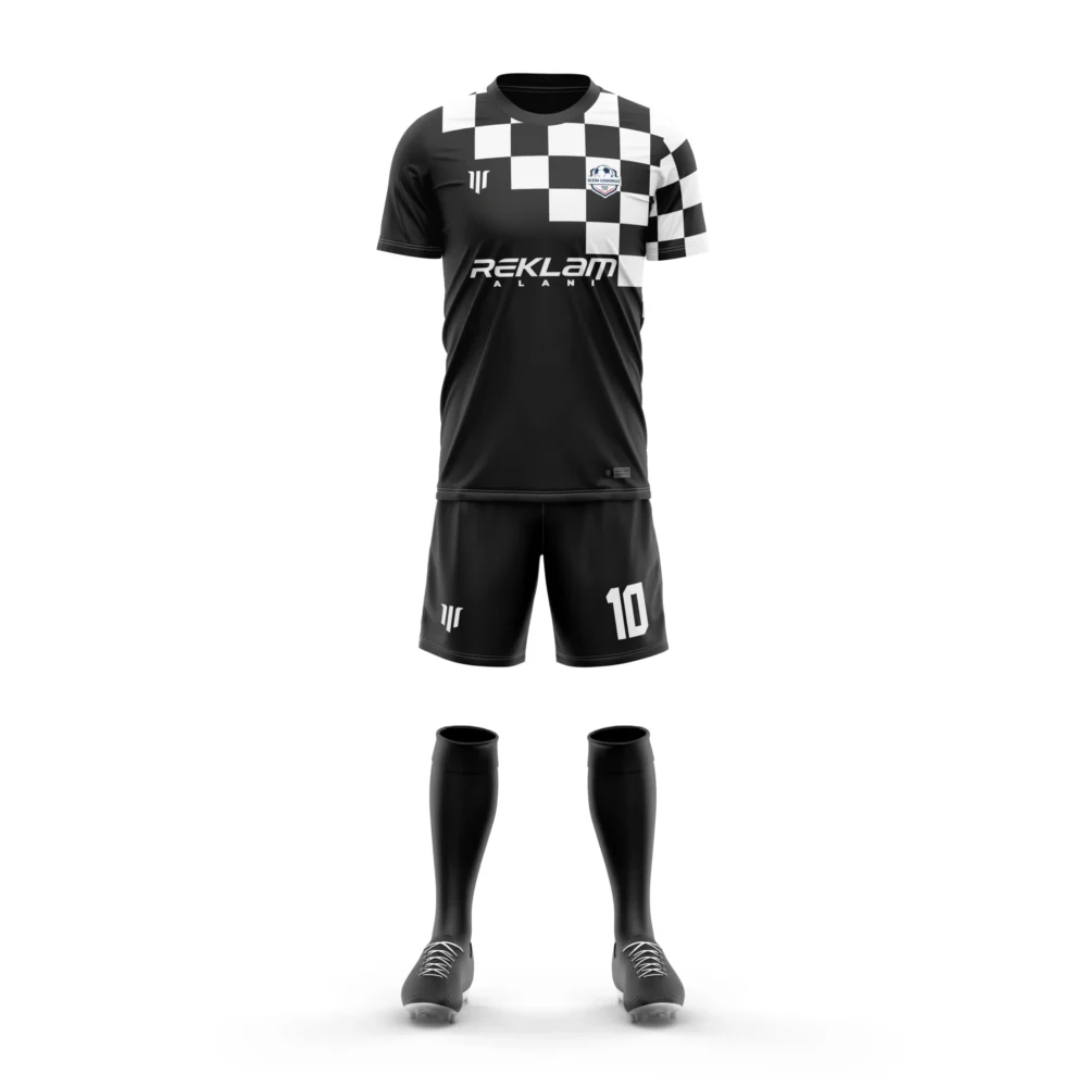 Marinspor Futbol Forma F075 Beyaz-Siyah