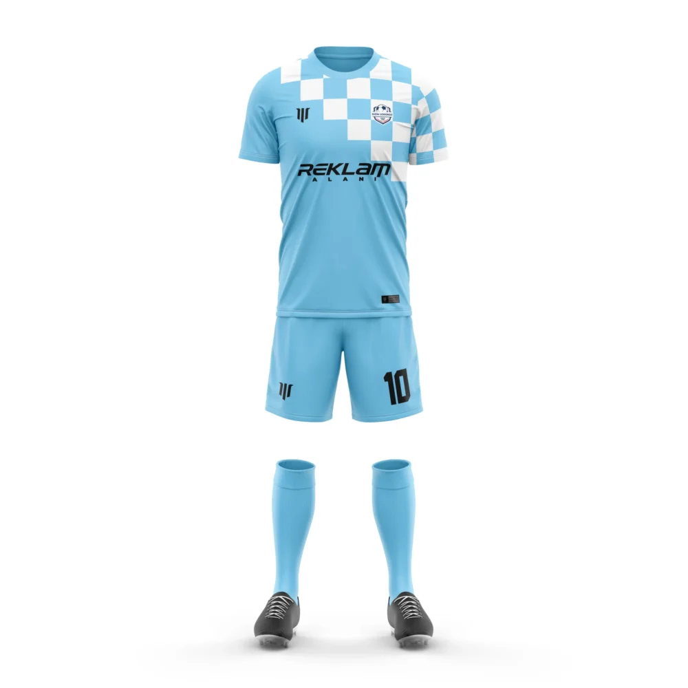 Marinspor Futbol Forma F075 Turkuaz-Beyaz