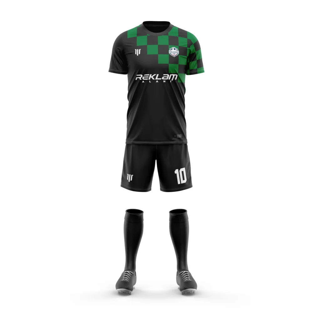 Marinspor Futbol Forma F075 Yeşil-Siyah
