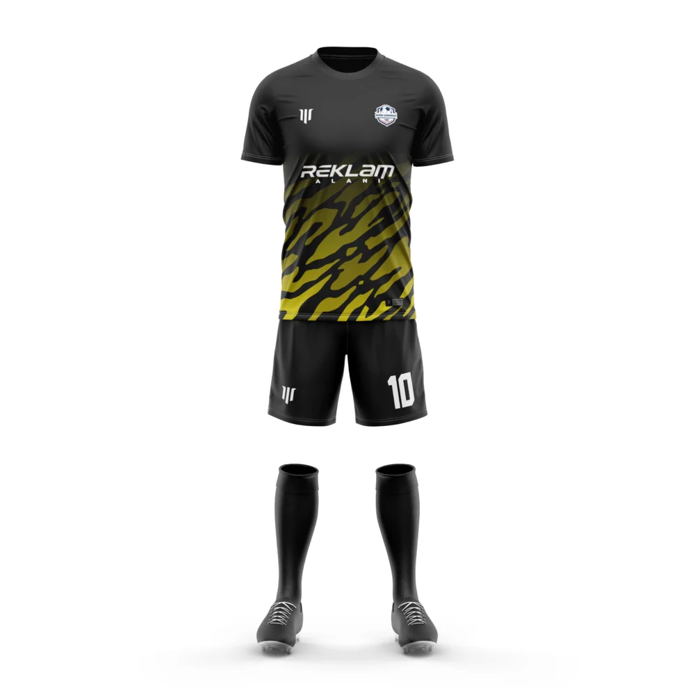 Marinspor Futbol Forma F076 Sarı-Siyah