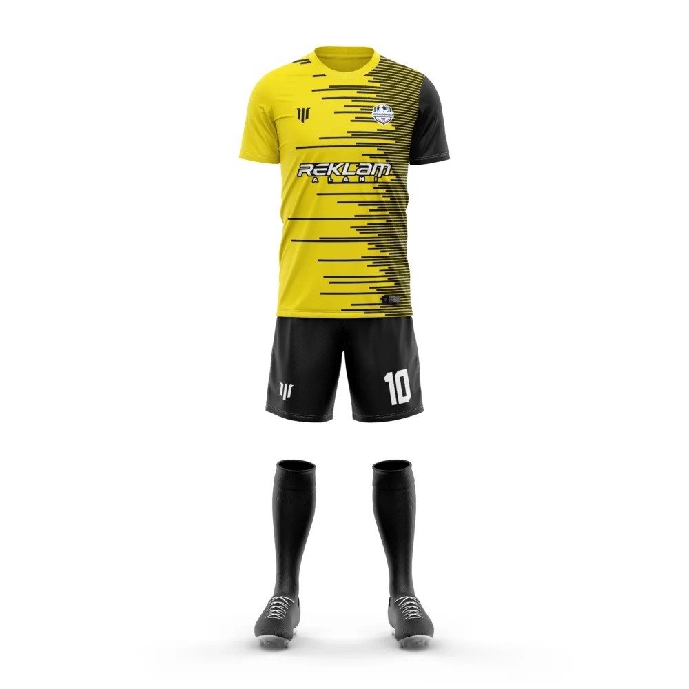 Marinspor Futbol Forma F079 Sarı-Siyah
