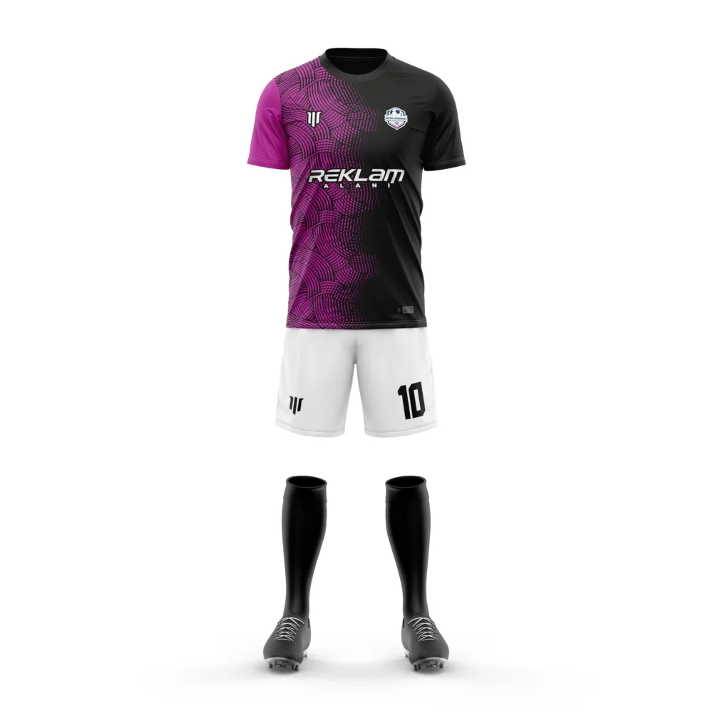 Marinspor Futbol Forma F091 Pembe-Siyah