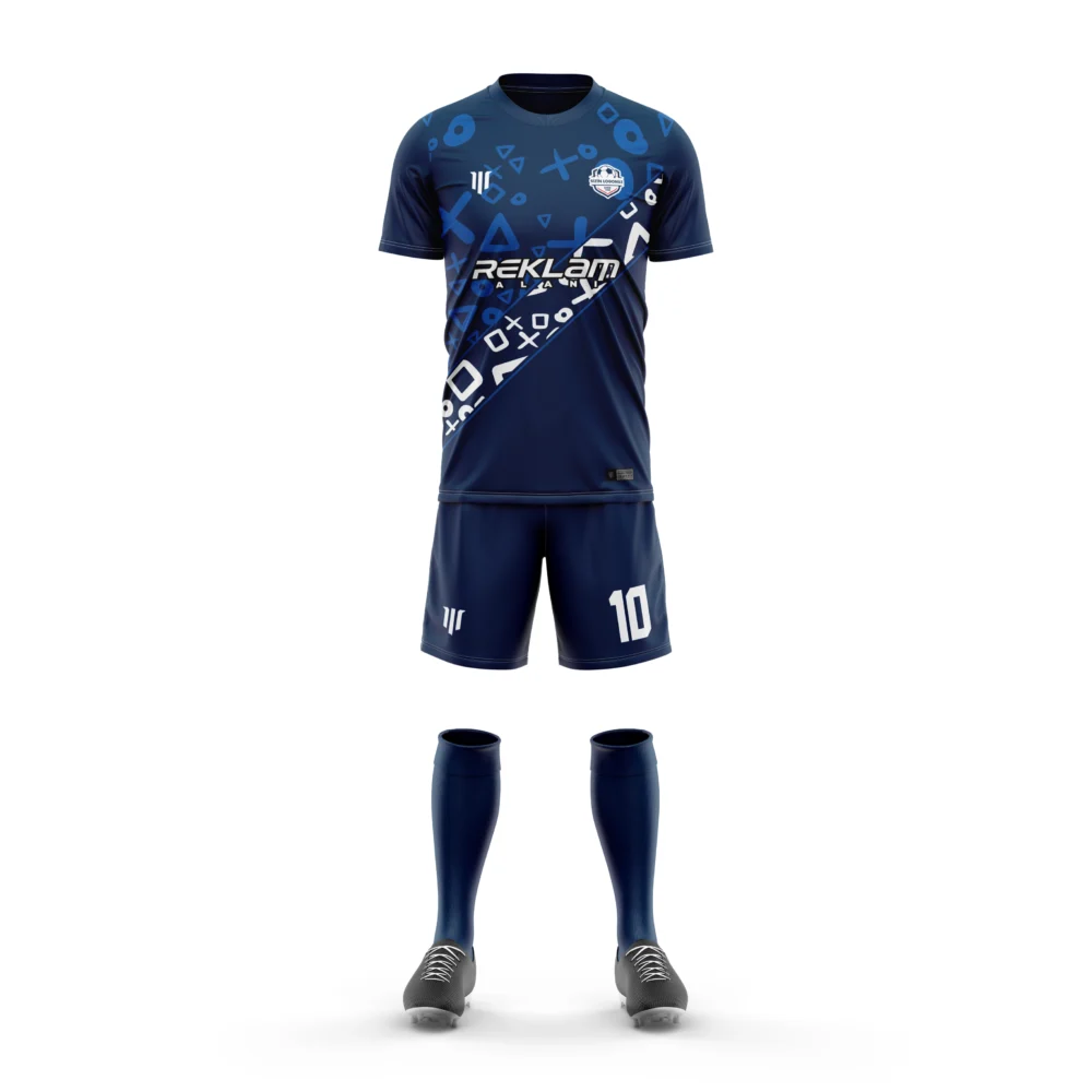 Marinspor Futbol Forma F092 Mavi-Beyaz-Lacivert