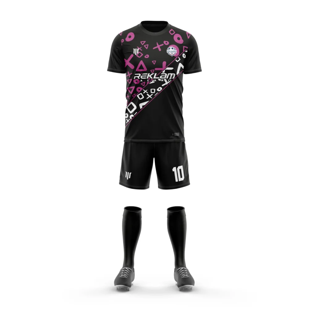 Marinspor Futbol Forma F092 Pembe-Beyaz-Siyah