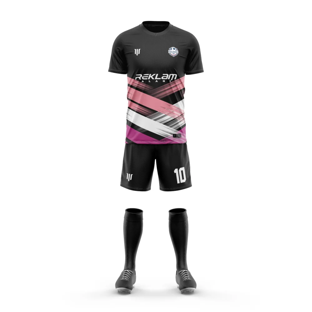 Marinspor Futbol Forma F094 Pembe-Beyaz-Siyah