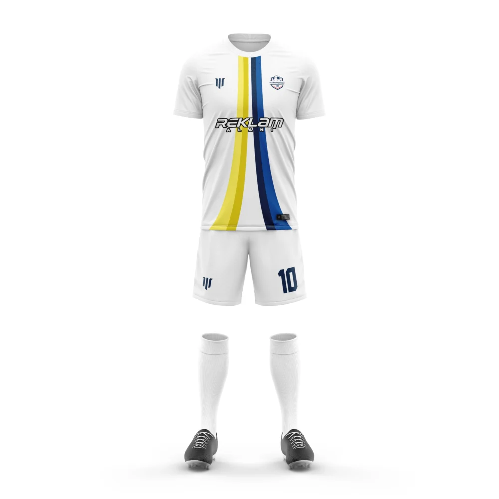 Marinspor Futbol Forma F097 Lacivert-Sarı-Beyaz