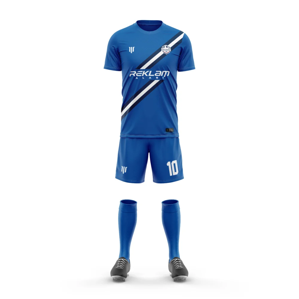 Marinspor Futbol Forma F105 Mavi-Lacivert-Beyaz