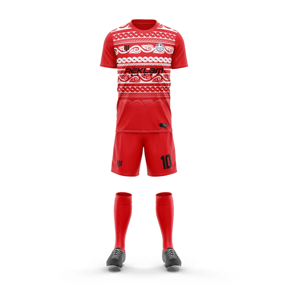 Marinspor Futbol Forma F106 Beyaz-Kırmızı