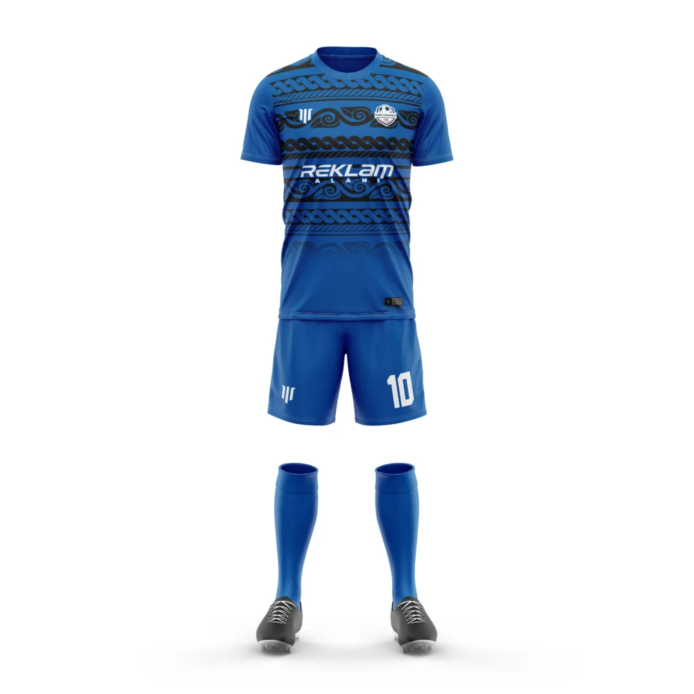 Marinspor Futbol Forma F106 Mavi-Siyah