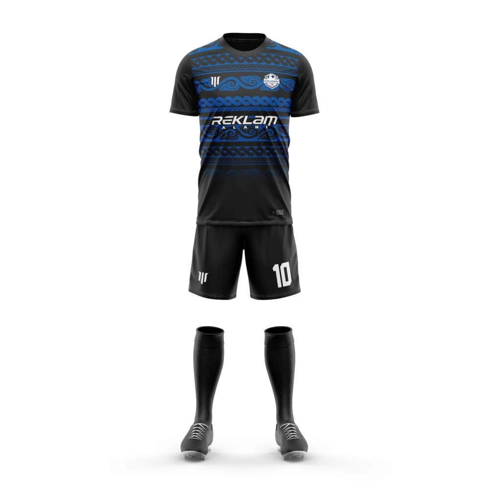 Marinspor Futbol Forma F106 Siyah-Mavi
