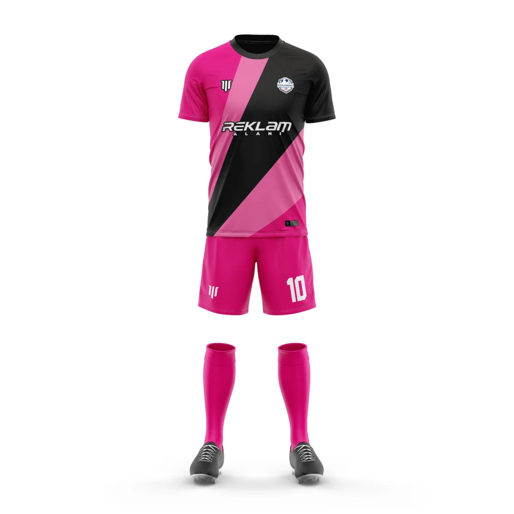 Marinspor Futbol Forma F072 Pembe-Siyah