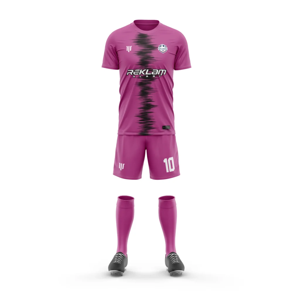 Marinspor Futbol Forma F077 Pembe-Siyah