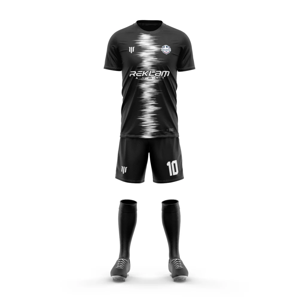 Marinspor Futbol Forma F077 Siyah-Beyaz