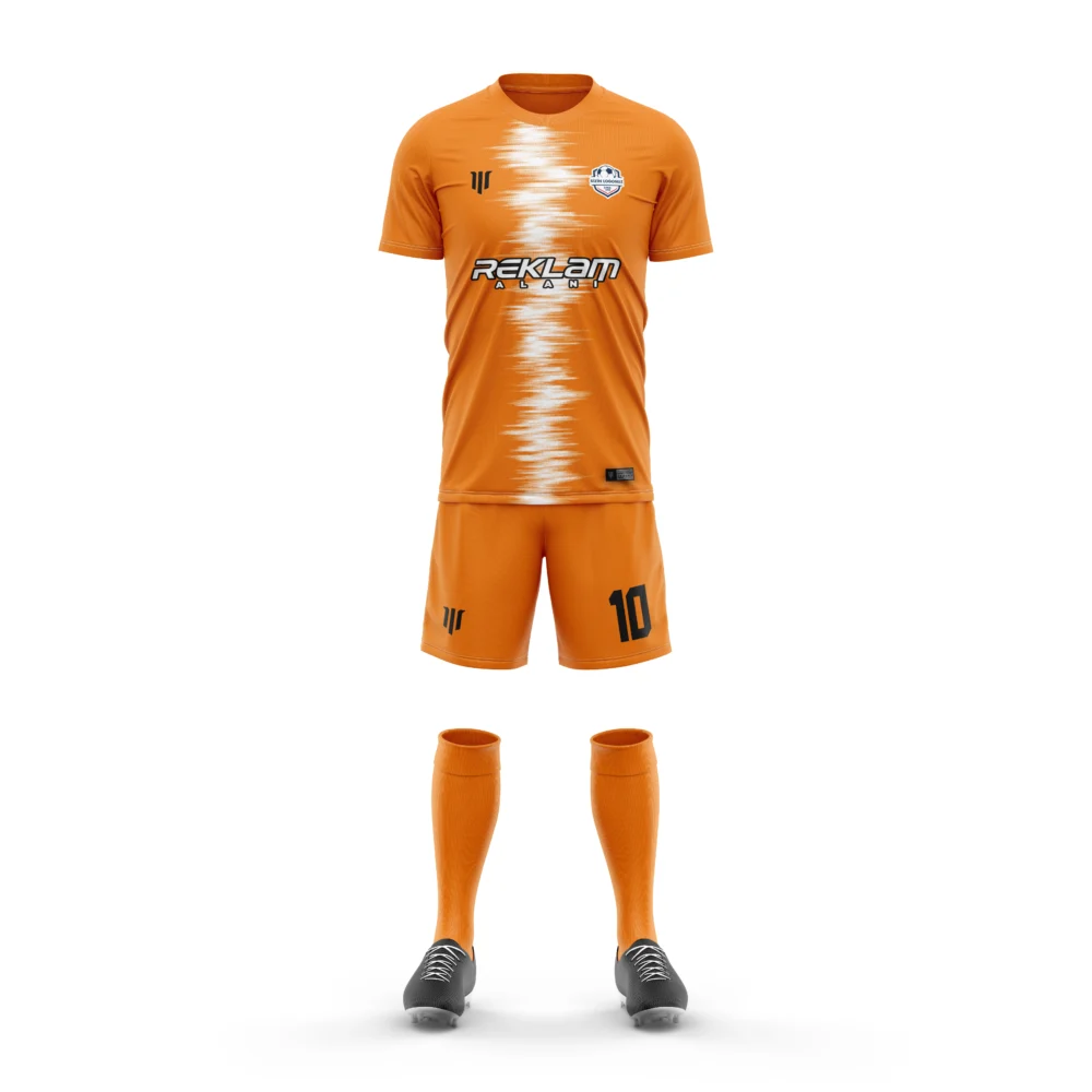Marinspor Futbol Forma F077 Turuncu-Beyaz