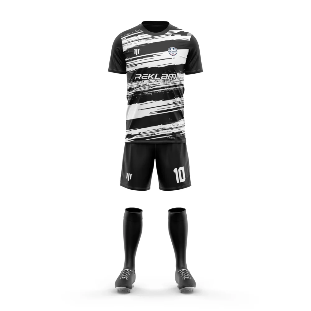 Marinspor Futbol Forma F080 Beyaz-Siyah