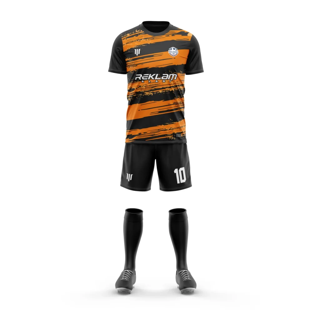 Marinspor Futbol Forma F080 Turuncu-Siyah