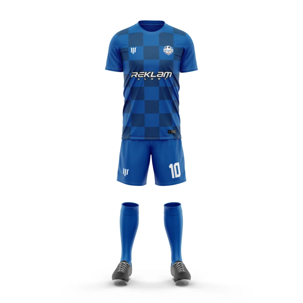 Marinspor Futbol Forma F083 Mavi-Siyah