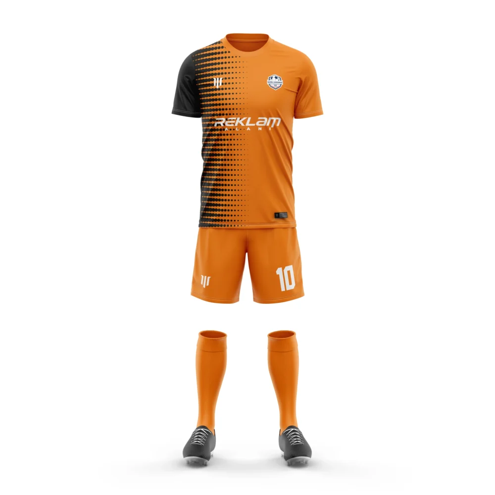 Marinspor Futbol Forma F084 Turuncu-Siyah