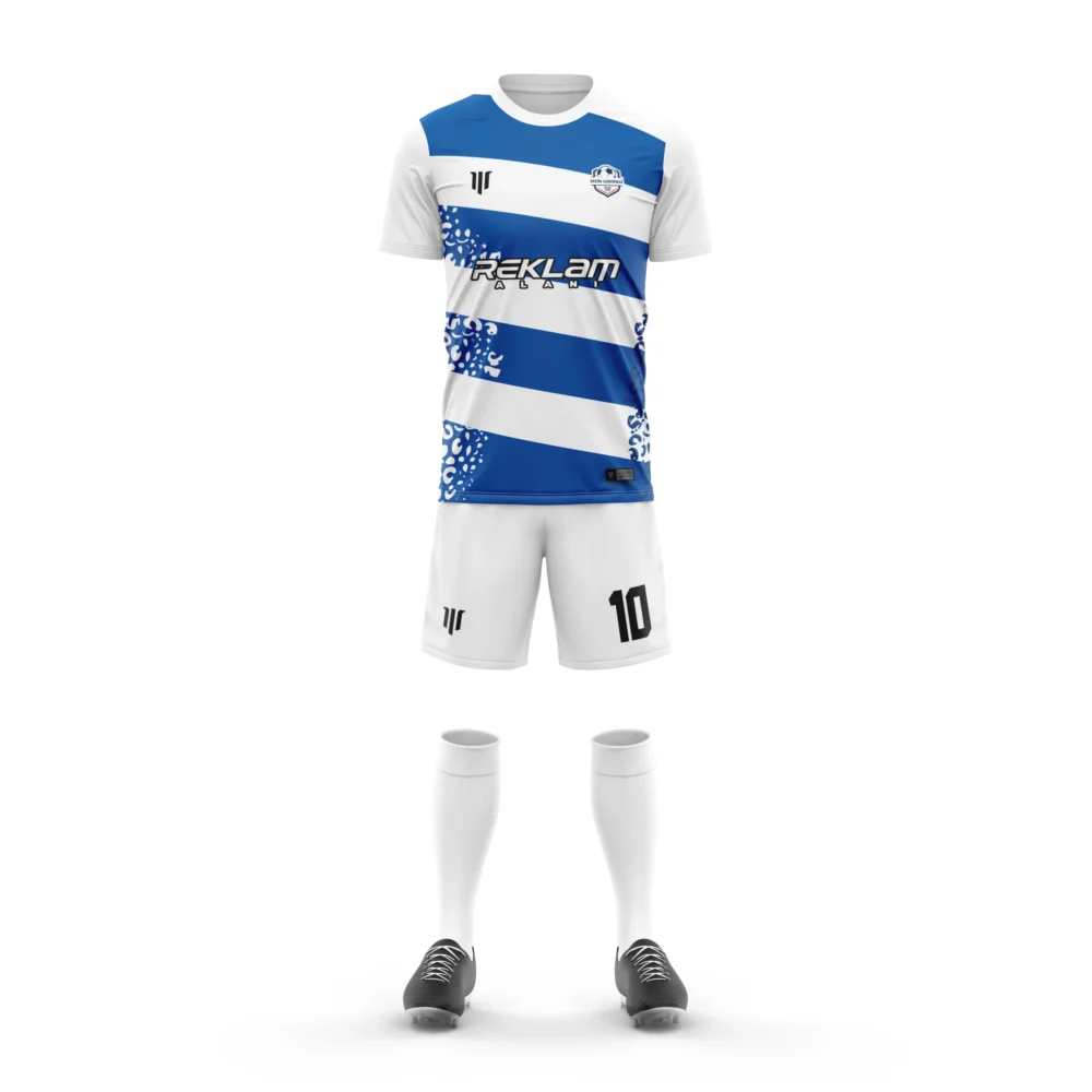 Marinspor Futbol Forma F087 Mavi-Beyaz