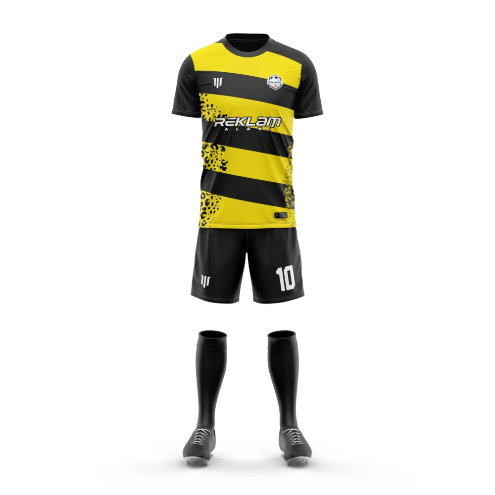 Marinspor Futbol Forma F087 Sarı-Siyah