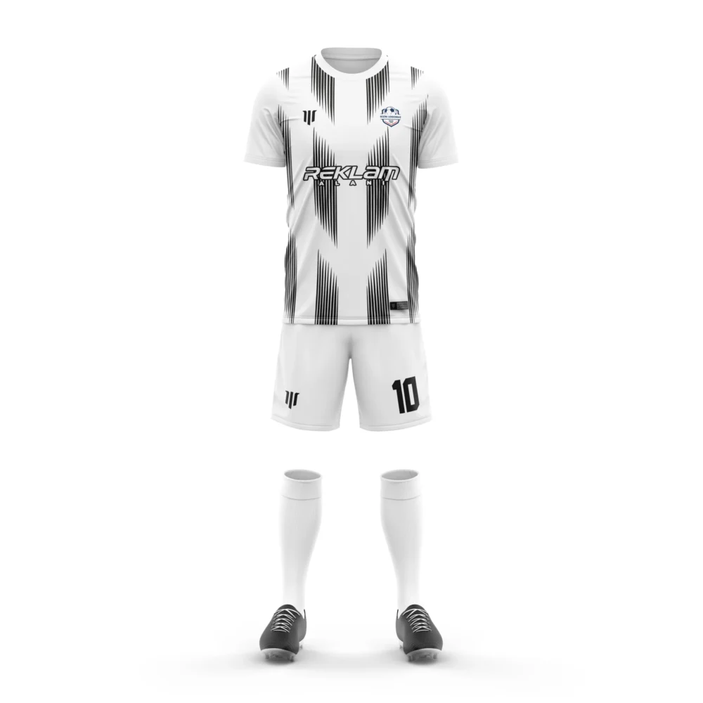Marinspor Futbol Forma F088 Beyaz-Siyah