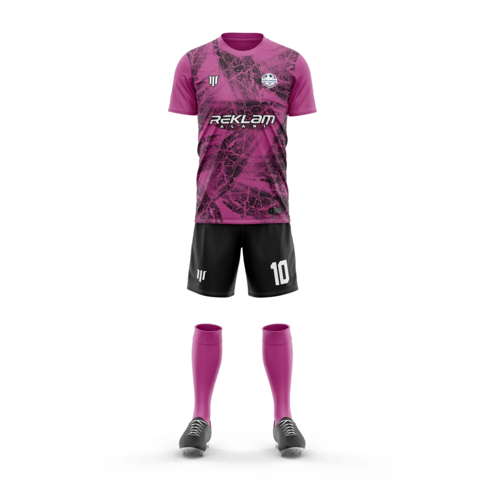 Marinspor Futbol Forma F095 Pembe-Siyah